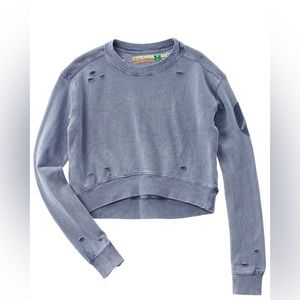 Vintage Havana Peace Sign French Terry Sweatshirt